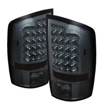 Spyder Smoked LED Tail Lights 02-06 Dodge Ram - Click Image to Close